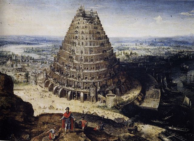 Torre de Babel. Crédito: https://commons.wikimedia.org/w/index.php?curid=4126824. 