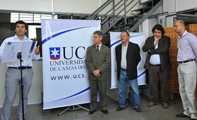 A inauguração reuniu representantes da UCS, do nosso INCT e da Vale.