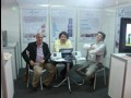 Professores do Instituto no estande.