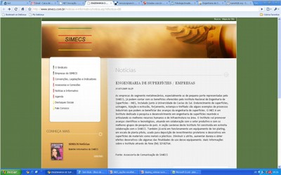 Site do Simecs