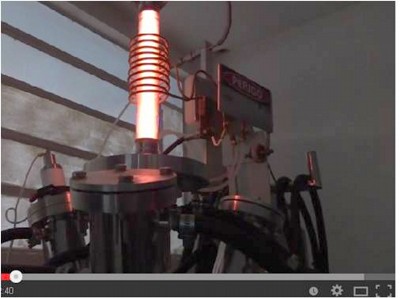 Plasma remoto por radiofrequncia no equipamento de PI3 da PlasmaLITTS.
