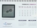 Pgina do calendrio de 2013.