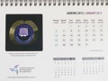 Pgina do calendrio de 2013.
